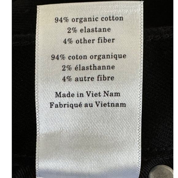 NWT Everlane Mens Slim 4-Way Stretch Organic Jean Black 32x30 - Picture 12 of 16